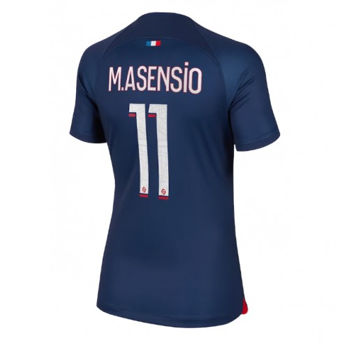 Ženski Nogometni dresi Paris Saint-Germain Marco Asensio #11 Domači 2023-24 Kratek Rokav